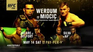 UFC 198 Werdum vs Miocic  Extended Preview [upl. by Enelhtak284]