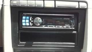 2005 Audi A4 ALPINE CDE124SXM ipod satellite cd player radio AL amp EDs Van Nuys [upl. by Ahker]