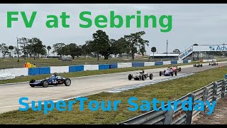 Formula Vee  2024 Sebring Saturday Super Tour [upl. by Camm338]