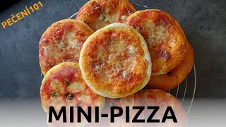 Domácí minipizza  skvělé a originální občerstvení recept [upl. by Chemash]