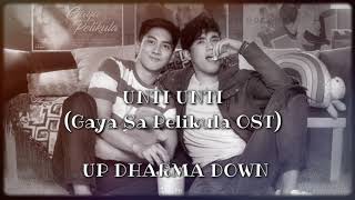 Unti Unti  Up Dharma Down  Lyrics Gaya Sa Pelikula OST [upl. by Clance]