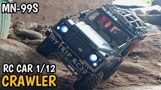 Rc Offroad 4x4 Mn99s Land Rover Jeep Style 112 Rock Crawler [upl. by Vladamar39]