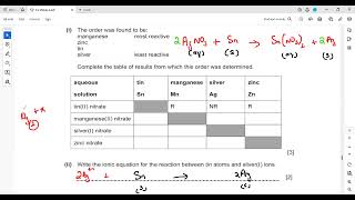 Metals Exercise 2 Question 22 to 23 Cambridge IGCSE O level Chemistry 0620 0971 5070 Lesson 58 h [upl. by Babby]