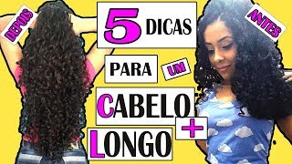 DICAS PARA O CABELO CRESCER MAIS RÁPIDO  NICOLE ALEKSIEJUK [upl. by Lindeberg]