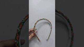 How to decorate hair band for independence day viralshort independenceday 15august short craft [upl. by Claybourne]