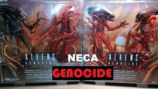 x4 Review Neca Aliens Genocide 2packs [upl. by Sucramed]