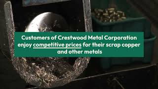 Copper Recycling  Crestwood Metal Corporation  Holbrook NY [upl. by Emmons]