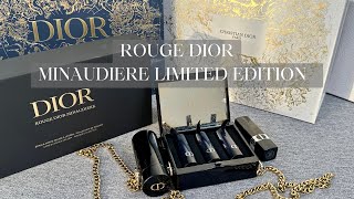 DIOR MINAUDIÈRE LIMITED EDITION CLUTCH  DIOR BEAUTY UNBOXING [upl. by Trella]