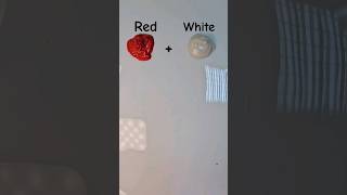 How to get ❤️ 🤍 🩷 colormixing oddlysatisfying whitepaint tappingsounds asmr asmrart [upl. by Aihtenak352]