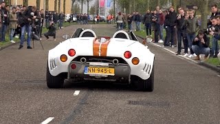 Spyker C8 Spyder SWB  Exhaust Sounds [upl. by Adnilec]