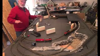 Timelapse BuildHO Train Layout 5x10Start to Finish [upl. by Ternan598]