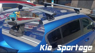 Barres de toit Aérodynamique Kia Sportage [upl. by Alaek]