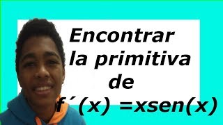 Cómo calcular la Primitiva de una Función2 bachillerato [upl. by Leasim]