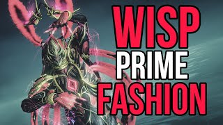 Showcasing My Wisp Prime Fashion In Warframe  Colors Accessories amp More [upl. by Lothario]