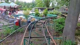 Rodelbaan Worlds oldest roller coaster  OnRide  Attractiepark De Waarbeek NL 2024 [upl. by Brian]