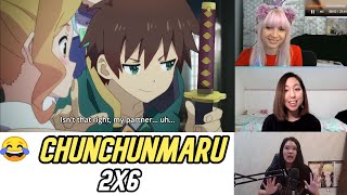 The Legend of CHUNCHUNMARU  Konosuba  Reaction Mashup [upl. by Sadnak]