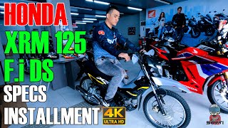 HONDA XRM 125FI DS 2022  INSTALLMENT  SPECS [upl. by Wallace]