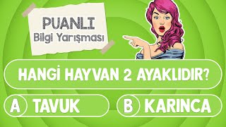 BİLGİ YARIŞMASI 🧠📺 Puanları Topla Genel Kültürünü TEST ET  Bul Bakalım [upl. by Earissed185]