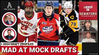 Reacting To The Athletics NHL Mock Draft  2024 NHL Draft Rankings 5957 [upl. by Anitselec]