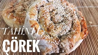 Hazır Yufkadan Tahinli Çörek Tarifi  Tahinli Çörek Nasıl Yapılır  5 Dakikalık Tatlılar [upl. by Gabbie759]