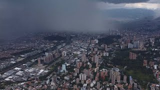 Invierno En Colombia Desde Un Drone Medellin [upl. by Lucey]