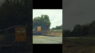 CSX 2774 amp caboose sitting in Lewisburg TN [upl. by Anilec]