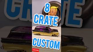 Custom 8 Crate hot wheels diecast shorts [upl. by Aissatsana]