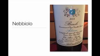 Winecast Nebbiolo [upl. by Burnight]