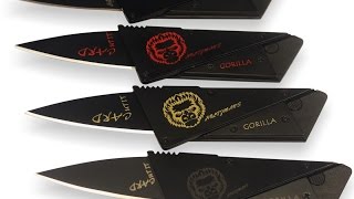 See A Torture Test Of Holtzmans Gorilla Survival Cut It Card Wallet Knife [upl. by Torosian]