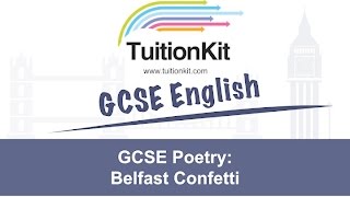 GCSE Poetry Everything you need to know about Belfast Confetti [upl. by Frodeen]