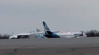 westjet WS617 to Calgary YYC Apr 23 2024 [upl. by Nirrad425]