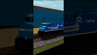 NS 8098 leading Intermodal roblox norfolksouthern NS8098 roscale [upl. by Valtin]