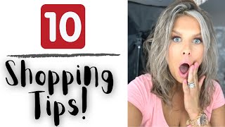 10 Shopping Tips that Everyone Needs A MUST SEE [upl. by Llerrahs]