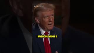 Trump had never heard of Tony Hinchcliffe [upl. by Hortensa]