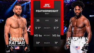 UFC 300 Calvin Kattar vs Aljamain Sterling  Келвин Кэттер vs Алджэмейн Стерлинг [upl. by Adev]