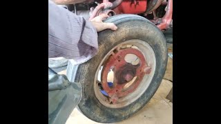 Farmall Super A WHeel bearing Service [upl. by Stefano]