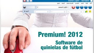 Software de quinielas de fútbol Premium 2012 [upl. by Nazler]