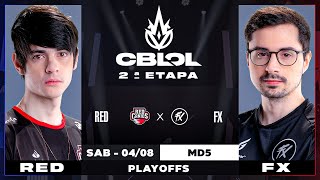 LIVE COMPLETA  CBLOL RED x FX [upl. by Merriam246]