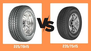 Tire Size 22570r15 vs 23575r15 [upl. by Brick956]