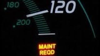 2004 Toyota Camry Maintenance Required Light [upl. by Daye967]