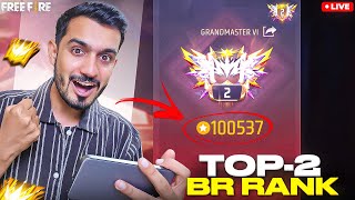 Grandmaster Rank Push For Top 1  Phone Player  Free Fire Live [upl. by Tuhn458]