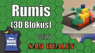 RUMIS 3D Blokus Review  with Sam Healey [upl. by Mcdermott573]