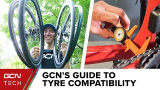 What Width Tyres Are The Best For Road Cycling  GCN Tech Clinic AskGCNTech [upl. by Noitna]