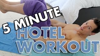 5 Minute Hotel Workout [upl. by Twila]