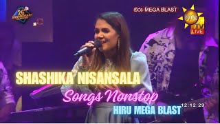 Shashika Nisansala Songs Nonstop  Hiru mega blast with Flash Back [upl. by Tia]