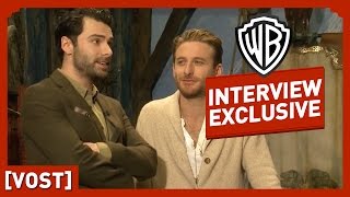 Le Hobbit  Interview Dean OGorman et Aidan Turner VOST  Peter Jackson [upl. by Notterb]