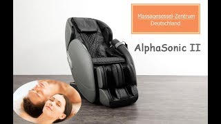 Massagesessel AlphaSonic II begeistert Experten [upl. by Nnaasil612]