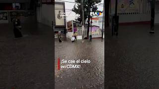 URGENTE  Alerta roja por lluvias en la alcaldía Tlalpan Hay severas inundaciones 🚨 [upl. by Neila380]