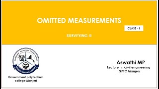 OMITTED MEASUREMENTS  CLASS I [upl. by Shaeffer698]