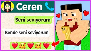 KEMAL CEREN İLE SEVGİLİ OLDU 🥰❤️  Minecraft [upl. by Aharon514]